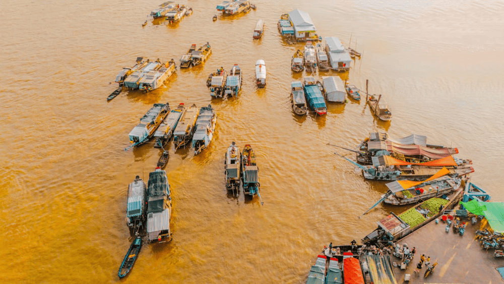 Floating markets in the Mekong Delta offer a vivid glimpse into the region&rsquo;s rich cultural traditions (Source: Pexels)